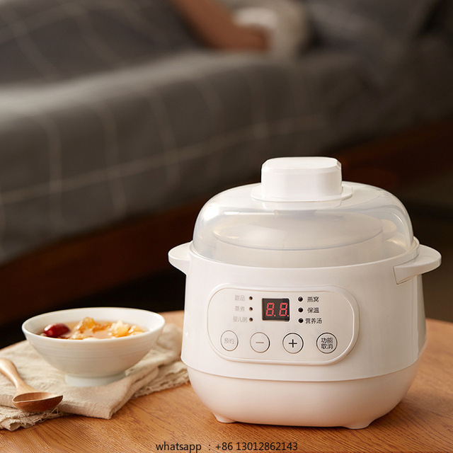Baby Food Steamer - 200W Electric Slow Cooker Food Steamer