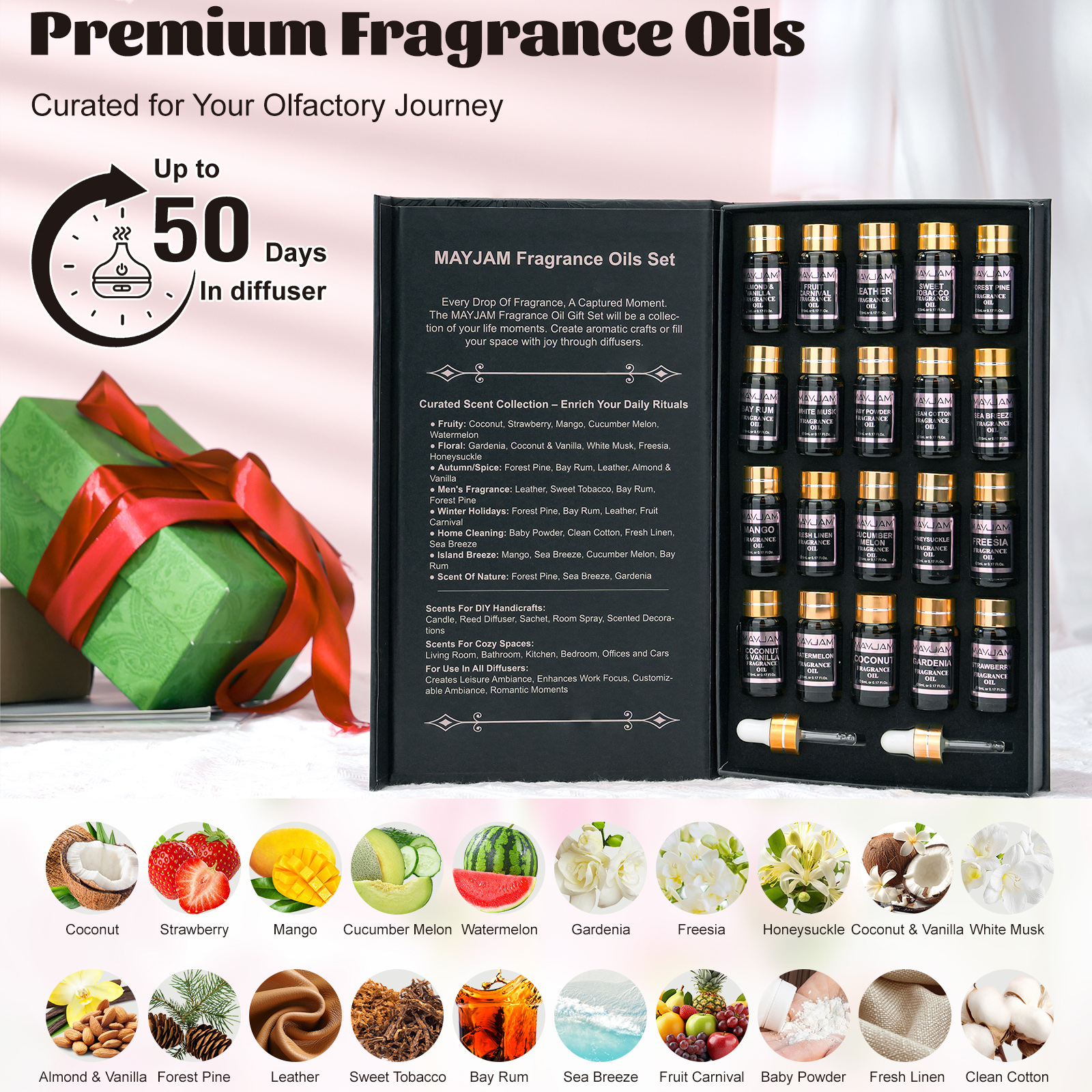 Baby Food Oil - MAYJAM 20pcs Fragrance Oil Gift Set