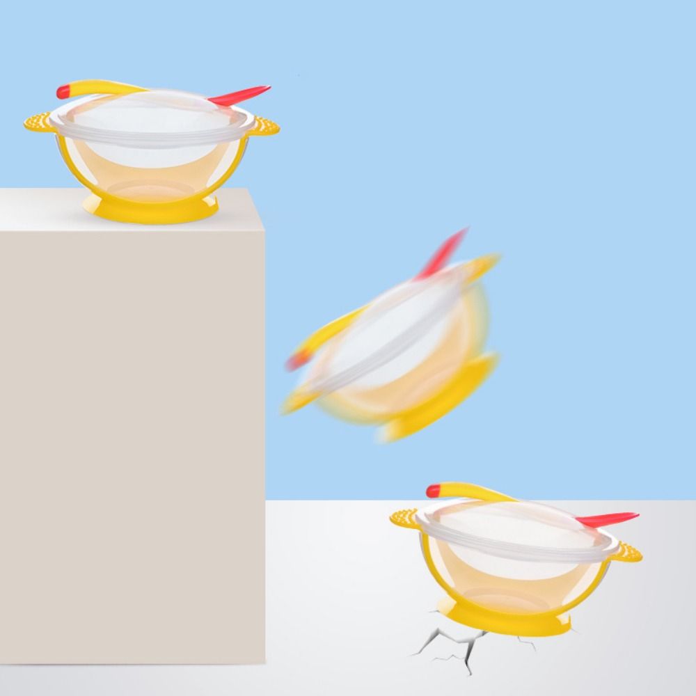 Baby Food Eating - Easy Clean Safety Baby Suction Cup