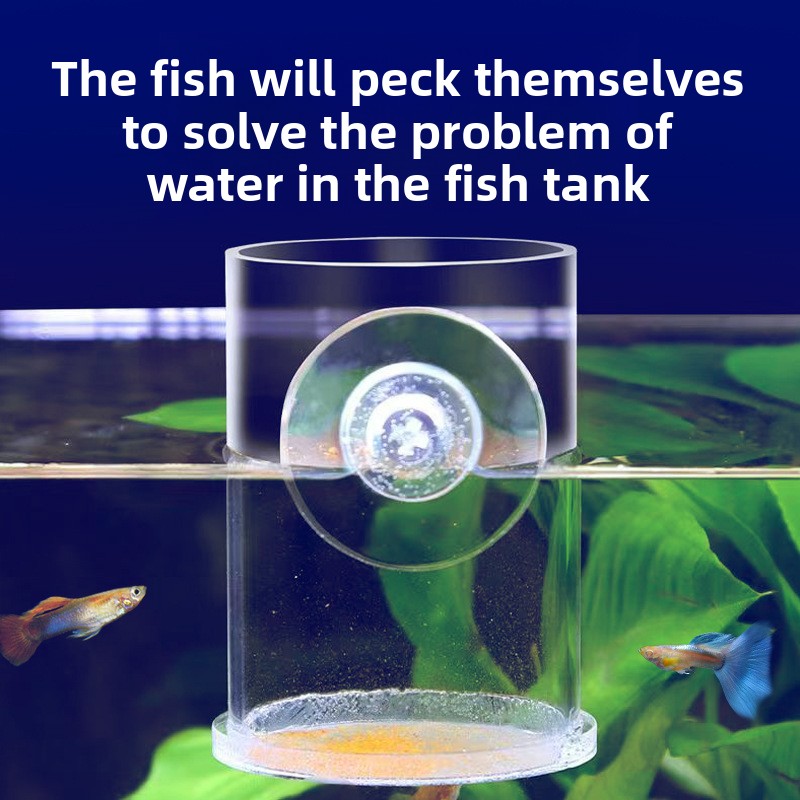 AC-Fish Acrylic Fish Feeding R - Baby Food Net Feeder ulasan dan harga