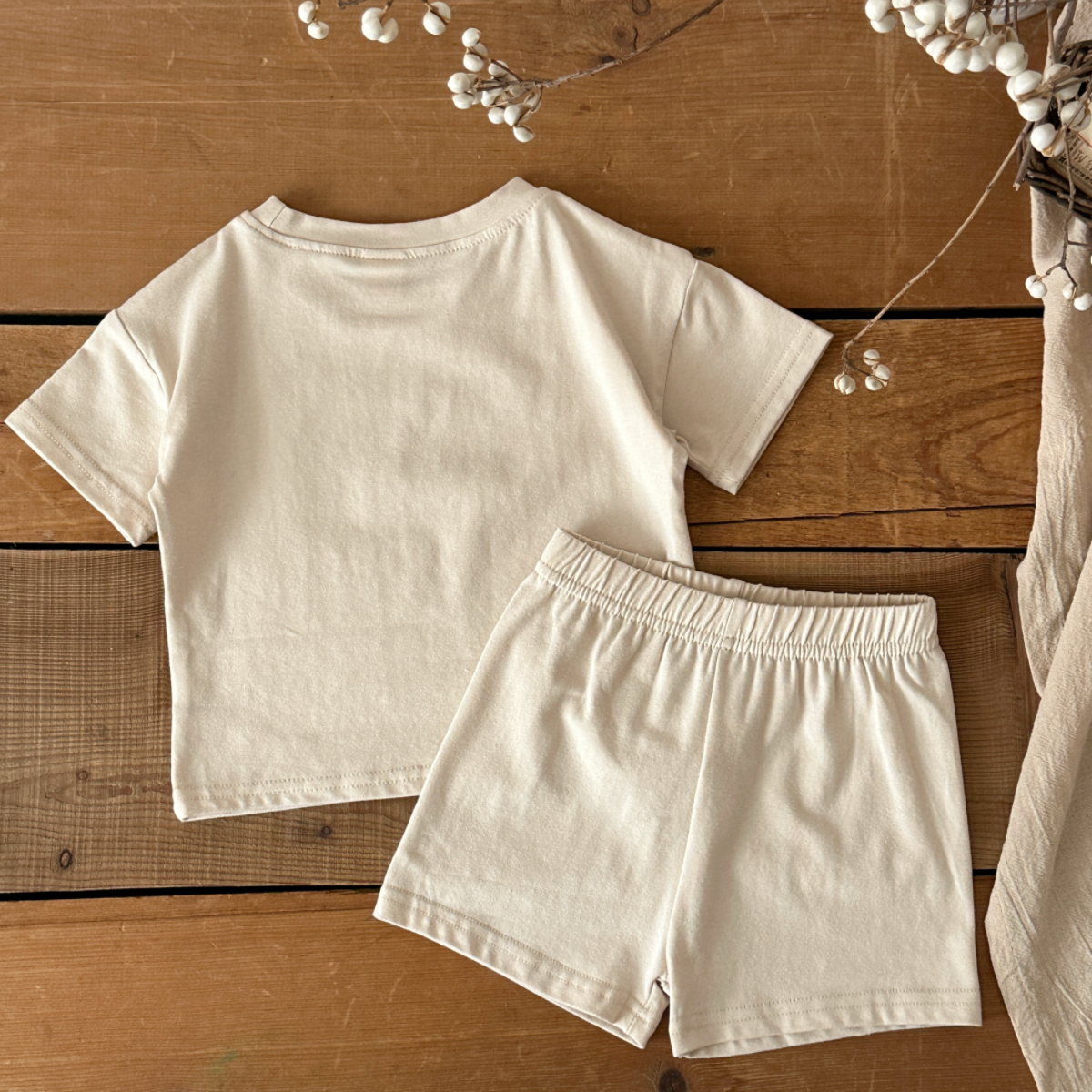 Summer Cotton Children Sets Bo - Baby Food Intake ulasan dan harga