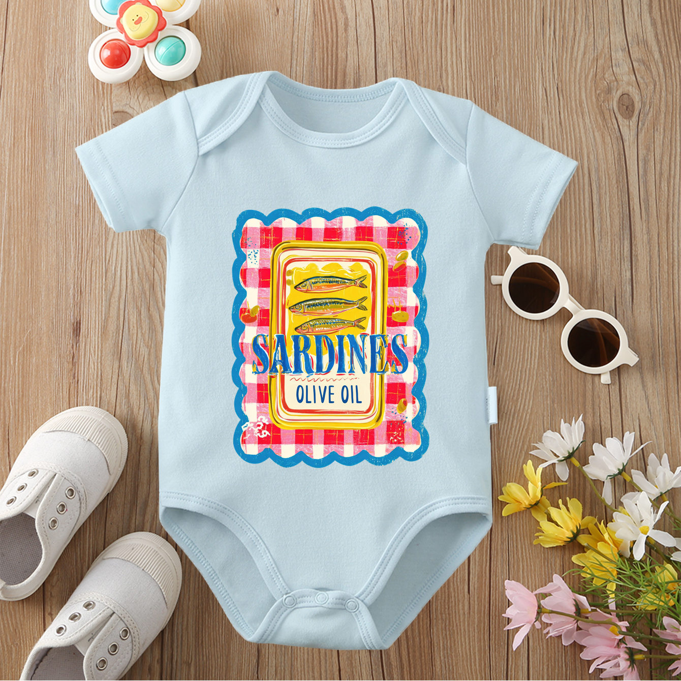 100% Cotton Onesie Summer Food - Baby Food Intake ulasan dan harga