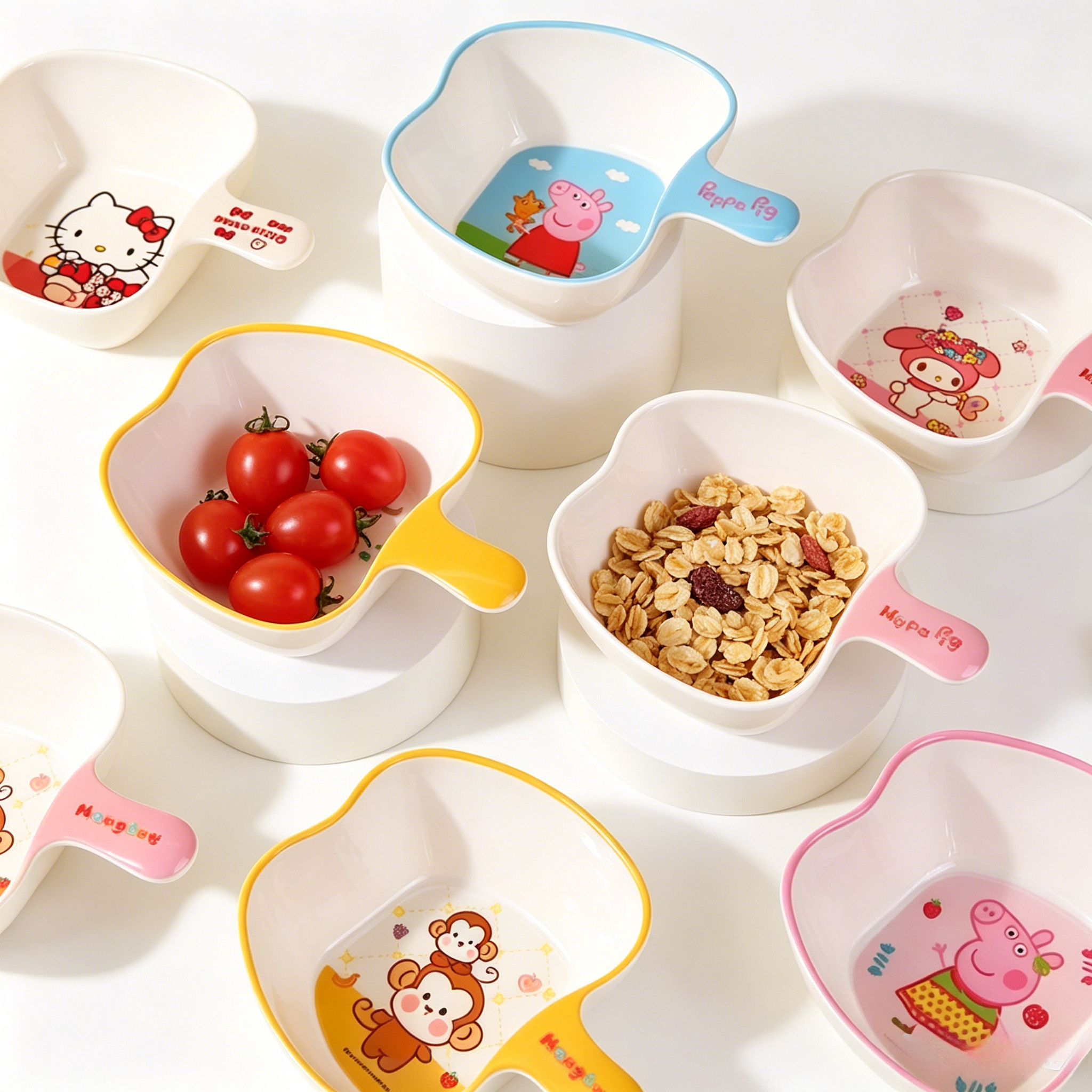 BPA Free Kid Bowl Apple Shaped - Baby Food Apple ulasan dan harga