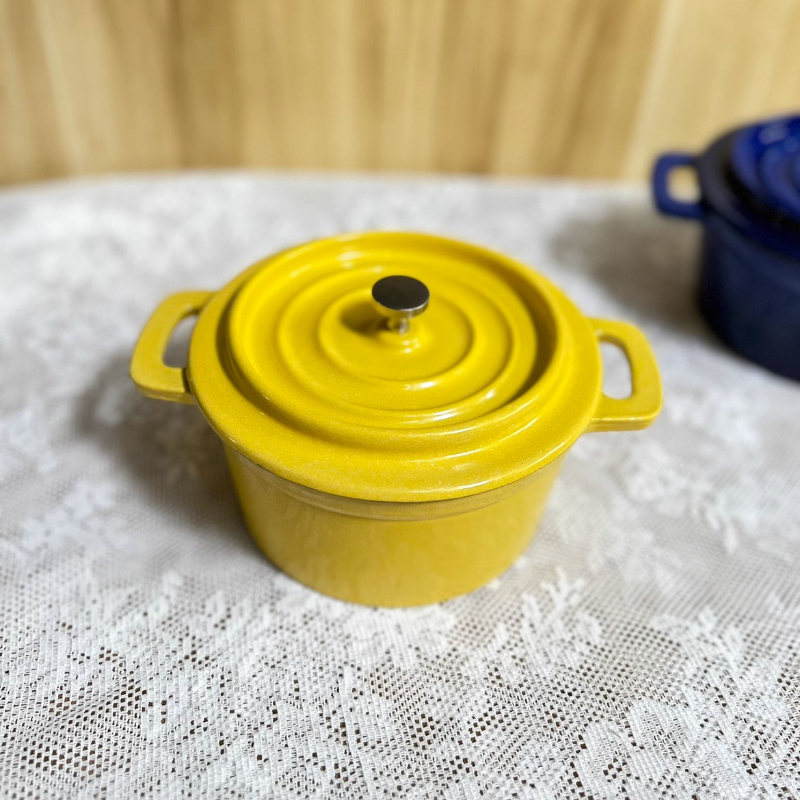 ‌Enameled Cast Iron Milk Pot,  - Baby Food With Iron ulasan dan harga