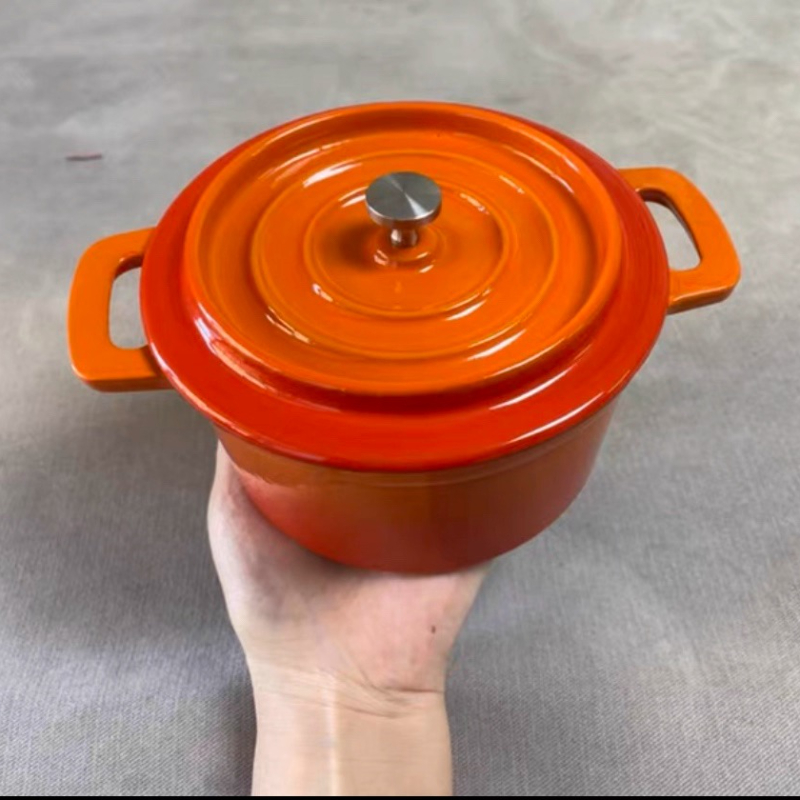 ‌Enameled Cast Iron Milk Pot,  - Baby Food With Iron ulasan dan harga