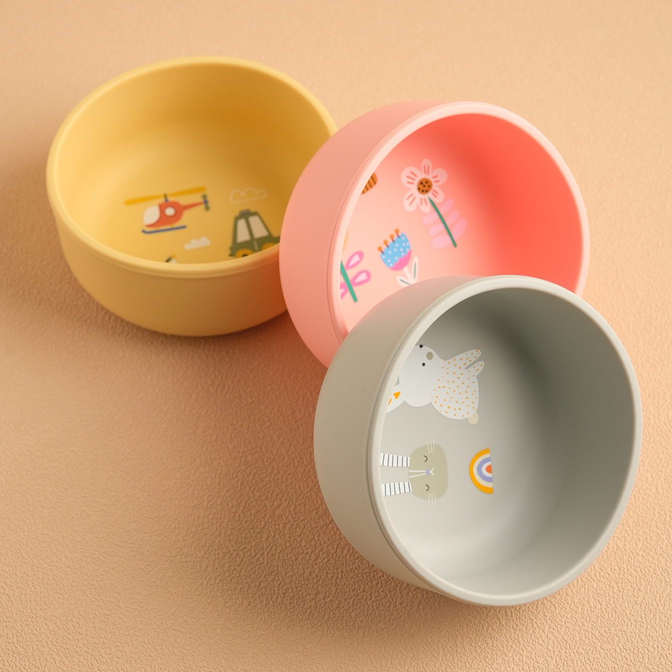 1PCS Baby Silicone Feeding Bow - Baby Food Weaning ulasan dan harga