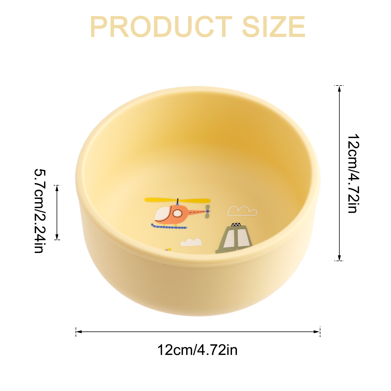 1PCS Baby Silicone Feeding Bow - Baby Food Weaning ulasan dan harga