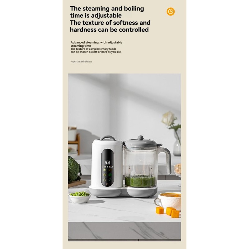 [NEW!N92R】 Automatic Baby Food - Baby Food Maker And Steamer ulasan dan harga