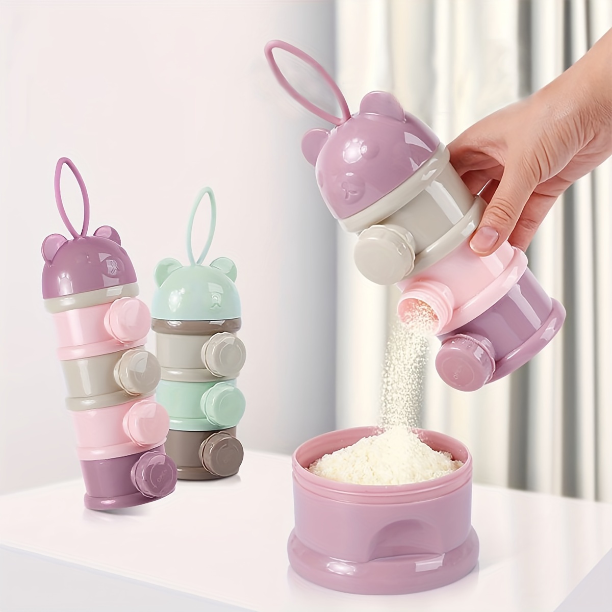 Large Capacity Baby Milk Powde - Baby Food Universe ulasan dan harga