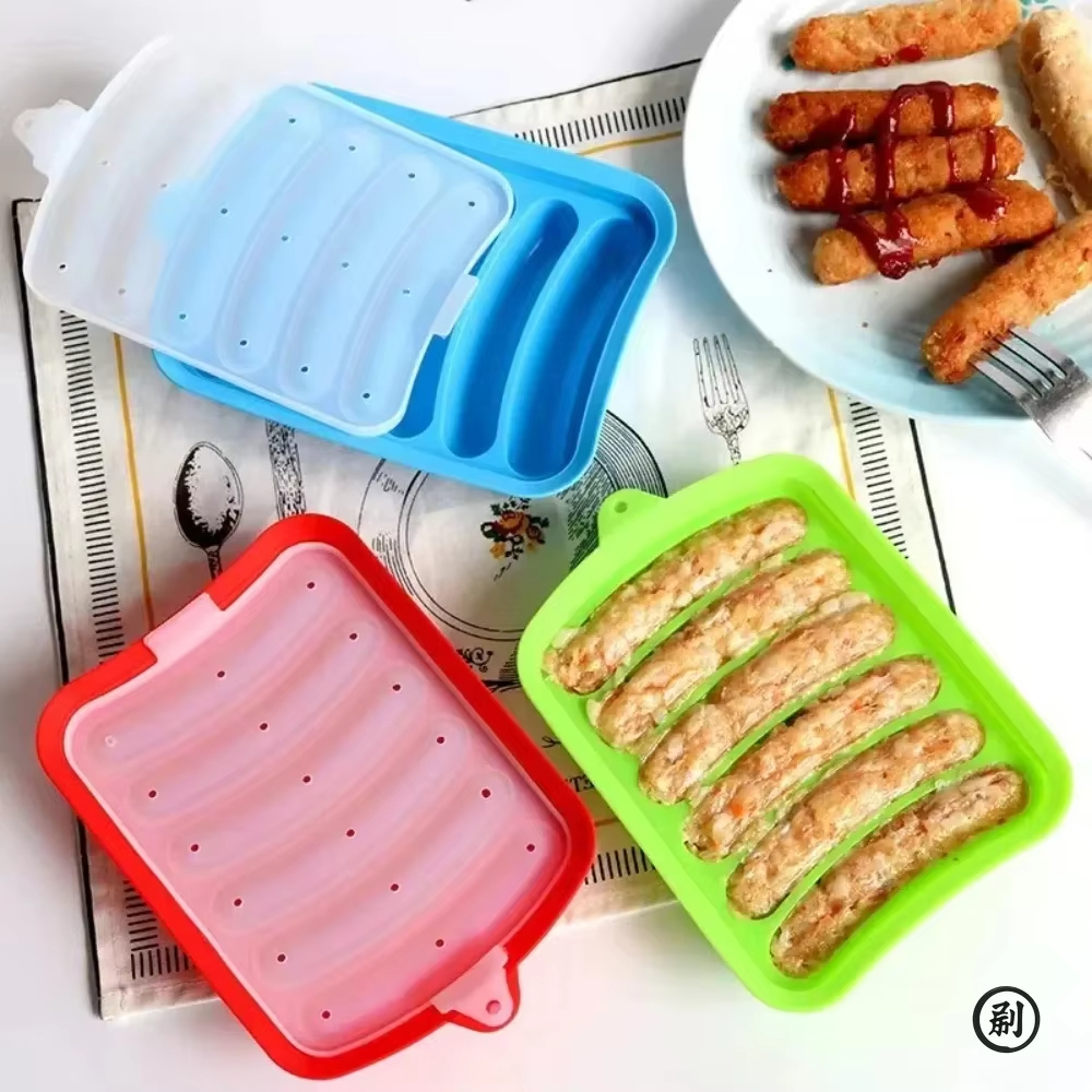 DIY Food Grade Silicone Sausag - Baby Food Dogs ulasan dan harga