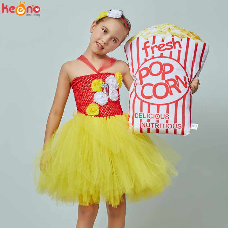 Popcorn Inspired Girls Tutu Dr - Baby Food Intake ulasan dan harga