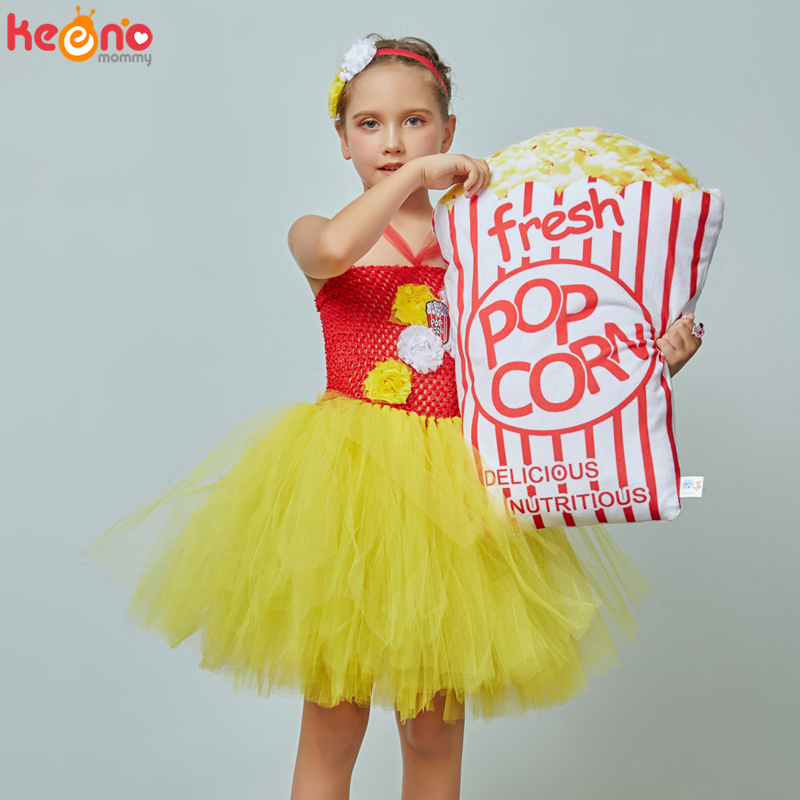 Popcorn Inspired Girls Tutu Dr - Baby Food Intake ulasan dan harga
