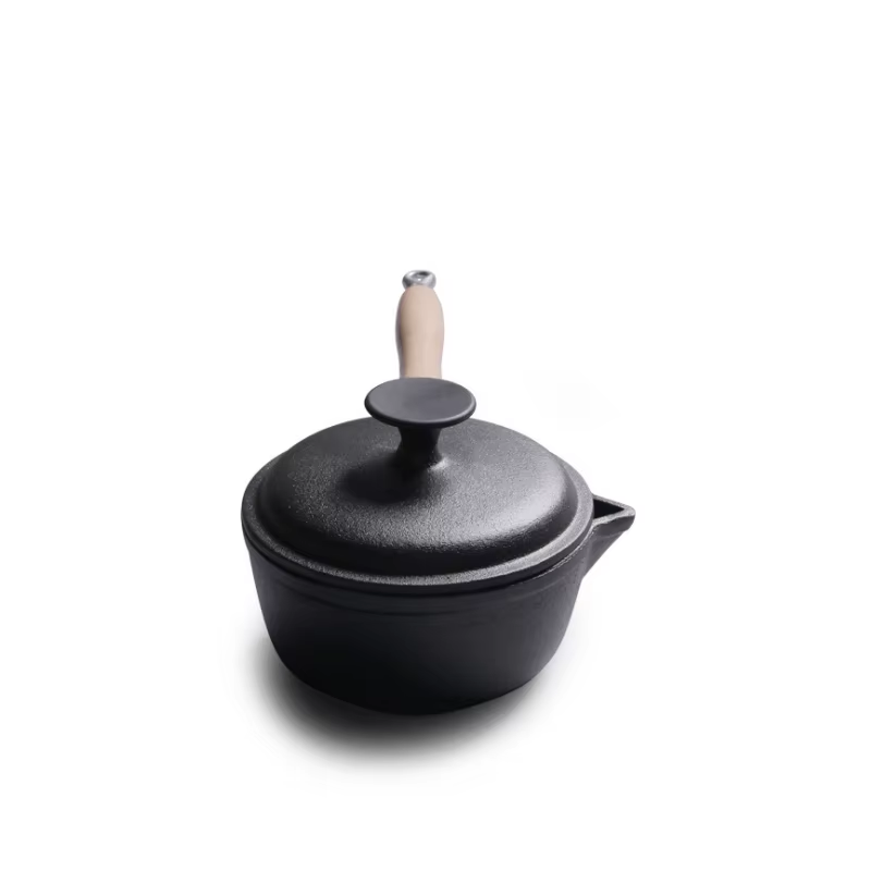 15cm Cast Iron Milk Pot with W - Baby Food With Iron ulasan dan harga