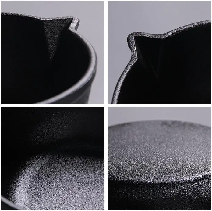 15cm Cast Iron Milk Pot with W - Baby Food With Iron ulasan dan harga