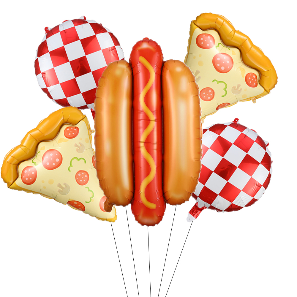 5pcs Fort Pizza Hot Dog Foil B - Baby Food Dogs ulasan dan harga