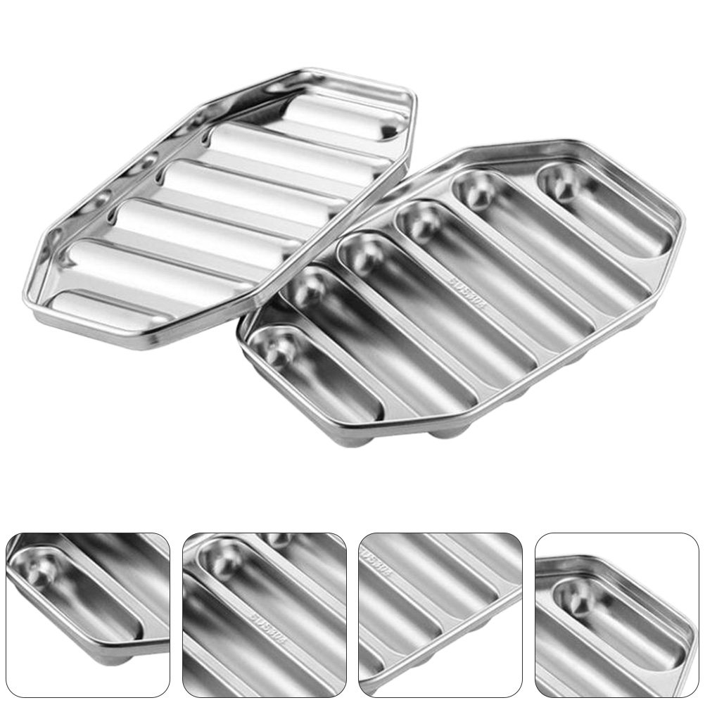 1Pcs Stainless Steel Sausage M - Baby Food Dogs ulasan dan harga