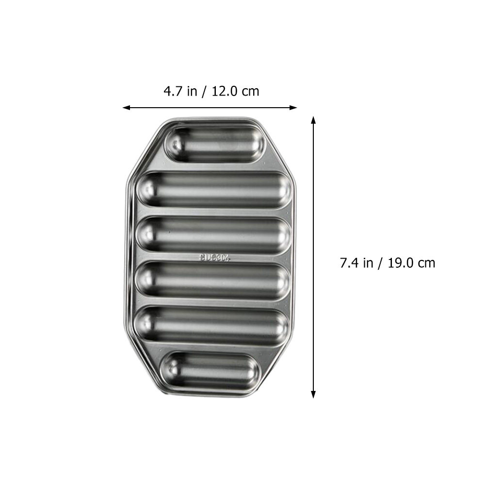 1Pcs Stainless Steel Sausage M - Baby Food Dogs ulasan dan harga