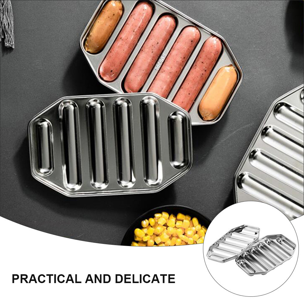 1Pcs Stainless Steel Sausage M - Baby Food Dogs ulasan dan harga