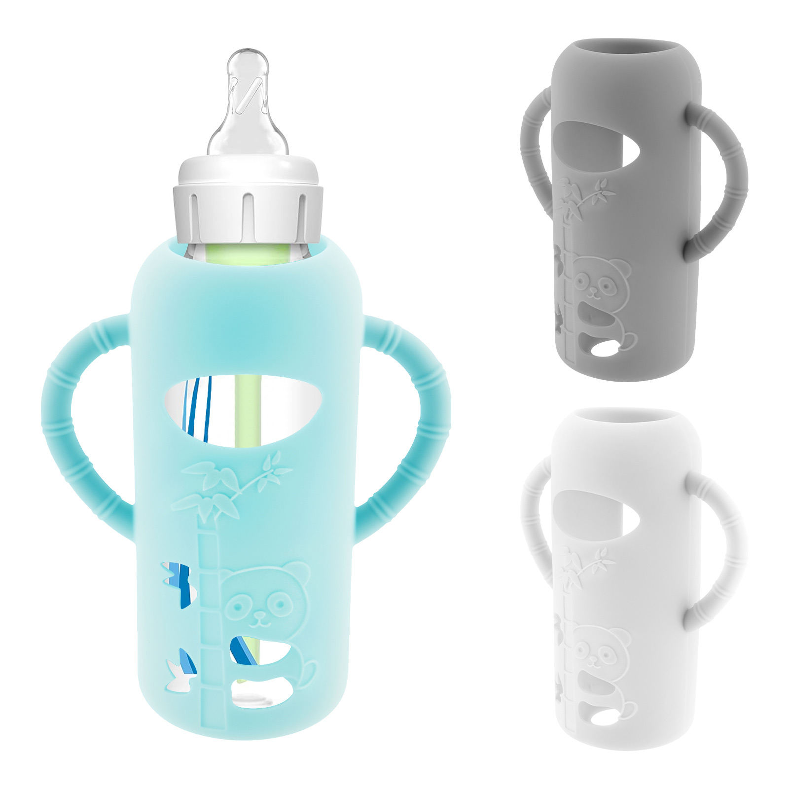 3Pcs Baby Bottle Sleeves with  - Baby Food Zip Lock Bag ulasan dan harga