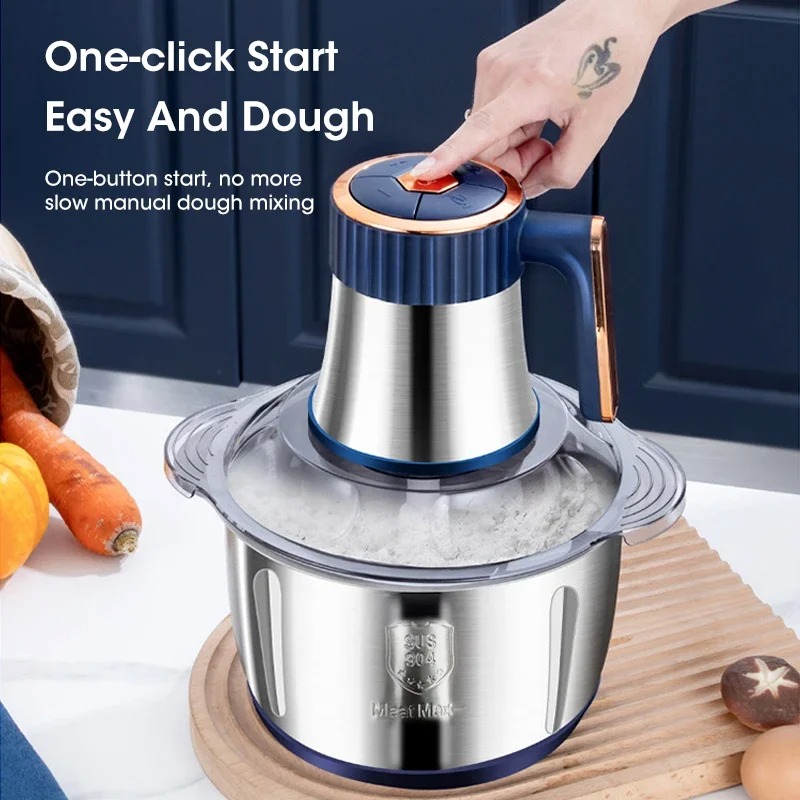 Electric Meat Grinder 5L Large - Baby Food Home ulasan dan harga