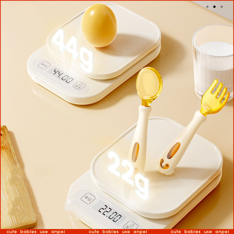 Baby Spoon Fork/Learn to Eat T - Baby Food Eating ulasan dan harga