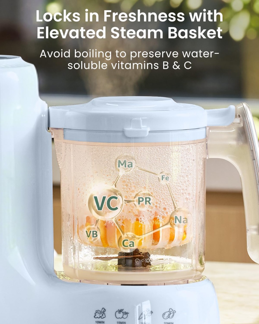 Baby Food Maker with Steam Bas - Baby Food Maker And Steamer ulasan dan harga