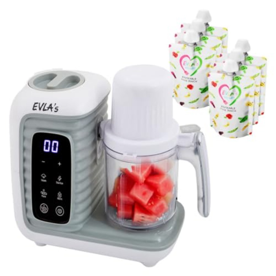 Double Baby Food Maker with 2  - Baby Food Maker And Steamer ulasan dan harga