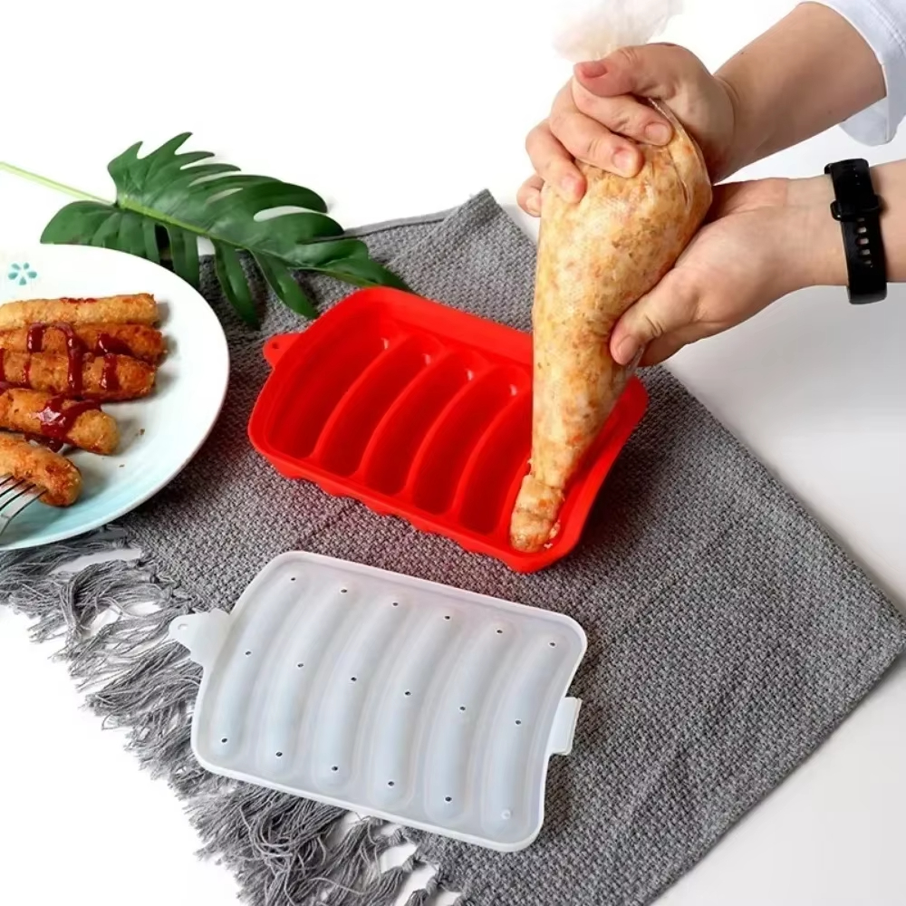 DIY Grade Silicone Sausage Mol - Baby Food Home ulasan dan harga