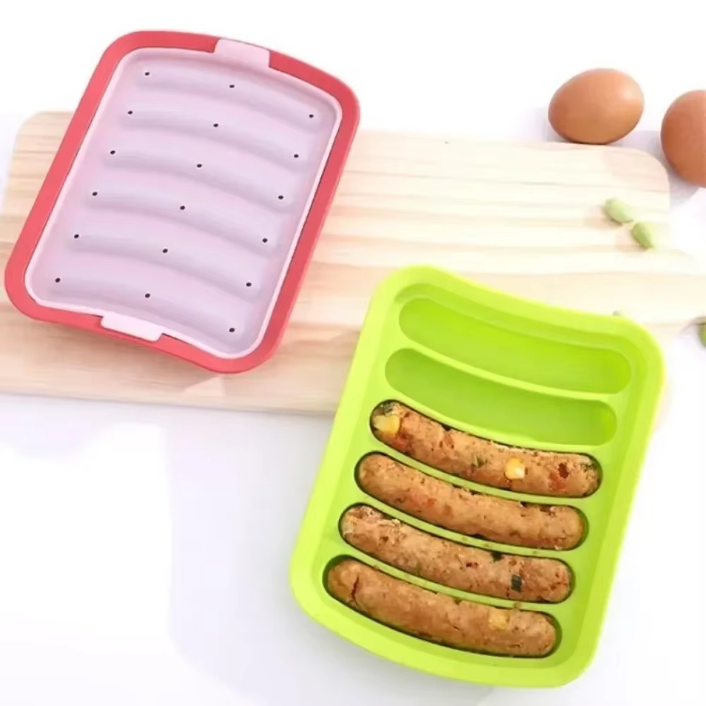 DIY Grade Silicone Sausage Mol - Baby Food Home ulasan dan harga