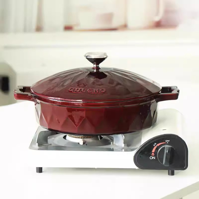 Enameled Cast Iron Dutch Oven  - Baby Food With Iron ulasan dan harga