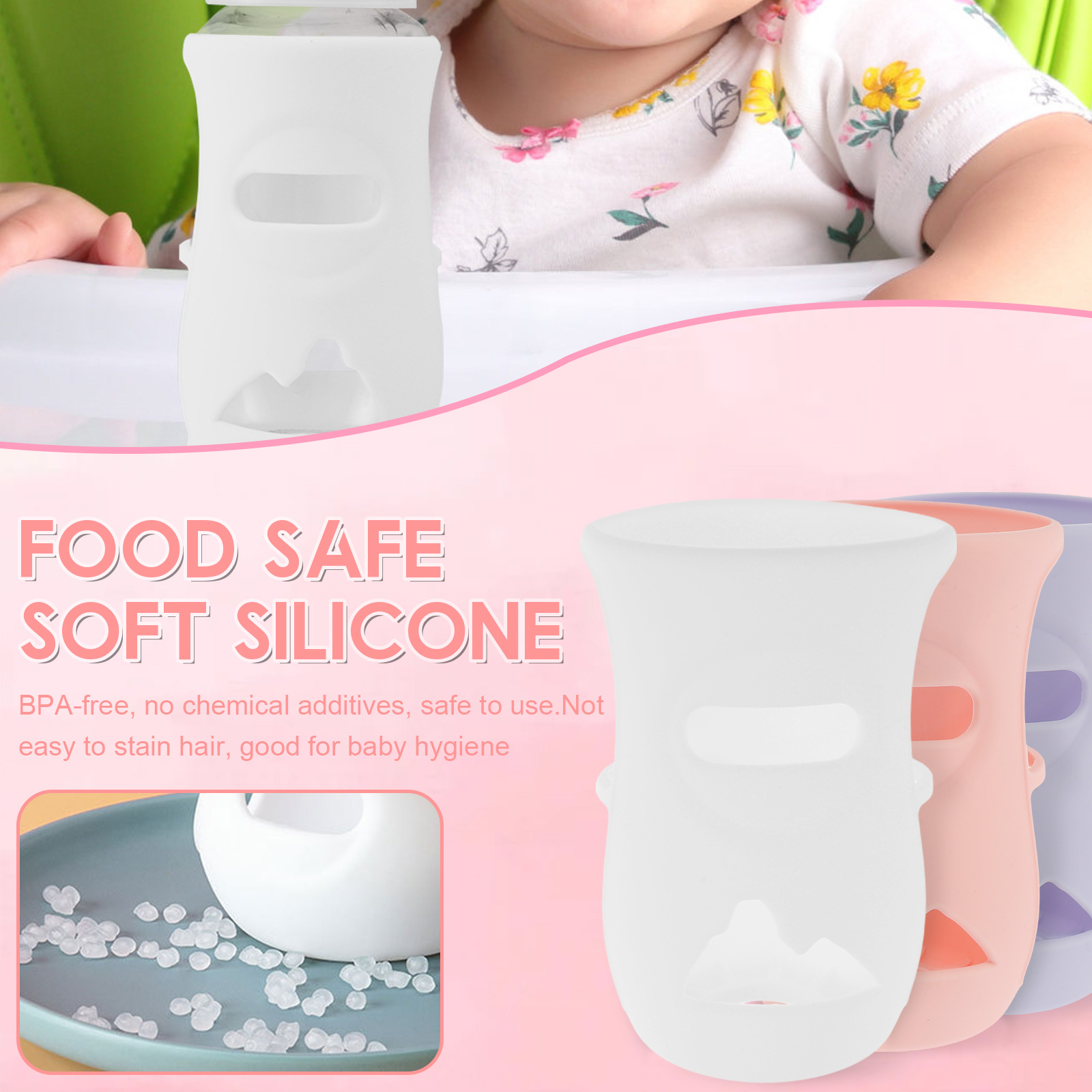Silicone Sleeves Silicone Baby - Baby Food Zip Lock Bag ulasan dan harga