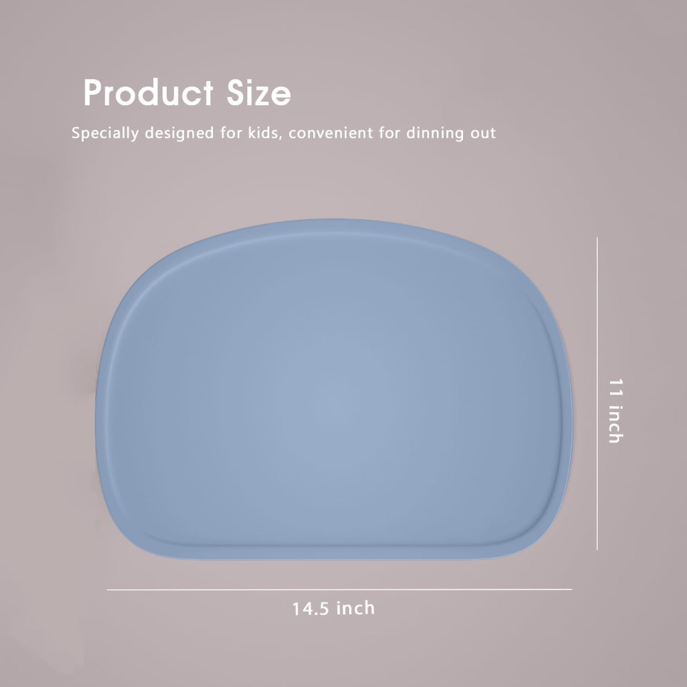 Set of 3 Silicone Placemats wi - Baby Food Eating ulasan dan harga