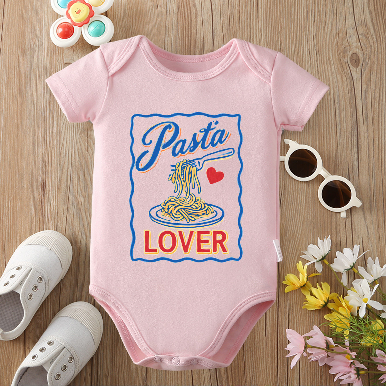 100% Cotton Onesie Summer Food - Baby Food Intake ulasan dan harga