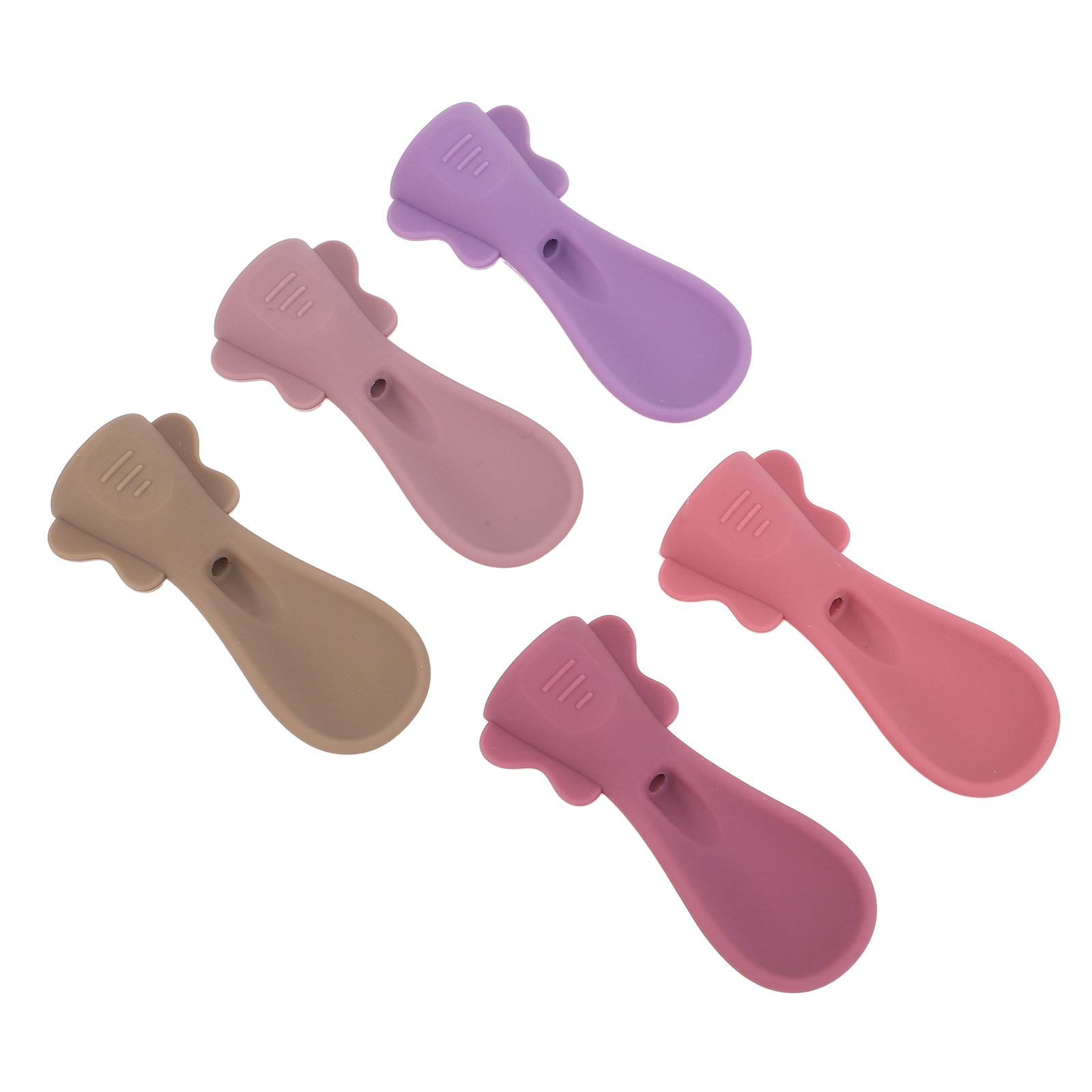 5Pcs Baby Food Pouch Spoon Att - Baby Food Weaning ulasan dan harga