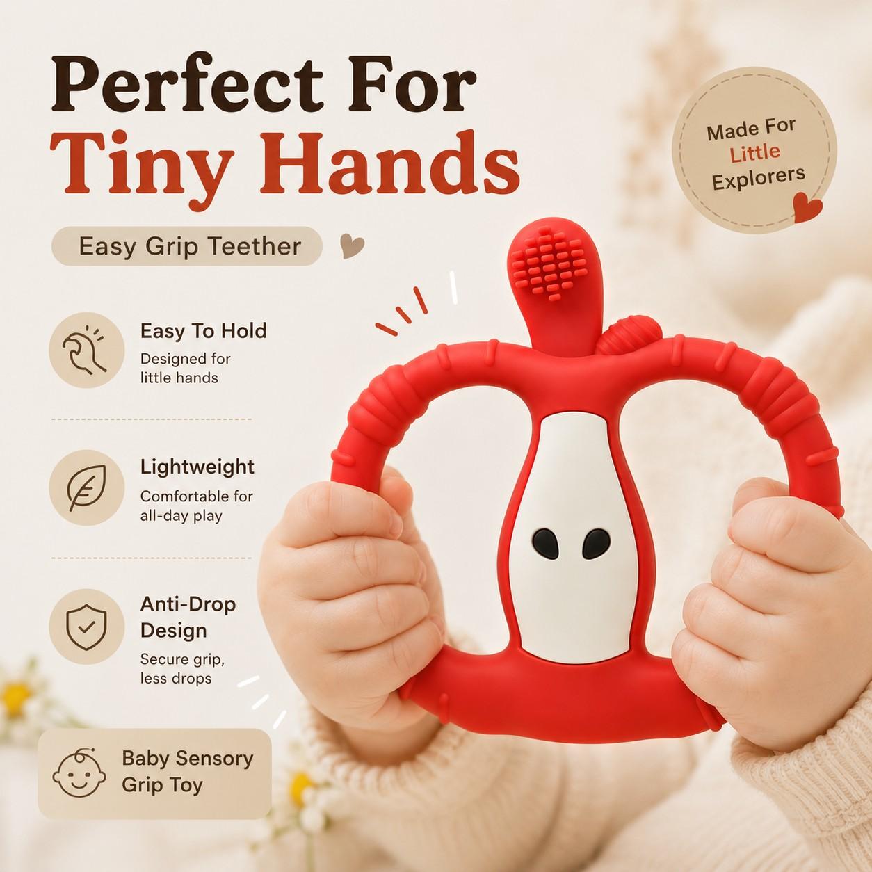 Food-Grade Silicone Vibrating  - Baby Food Apple ulasan dan harga