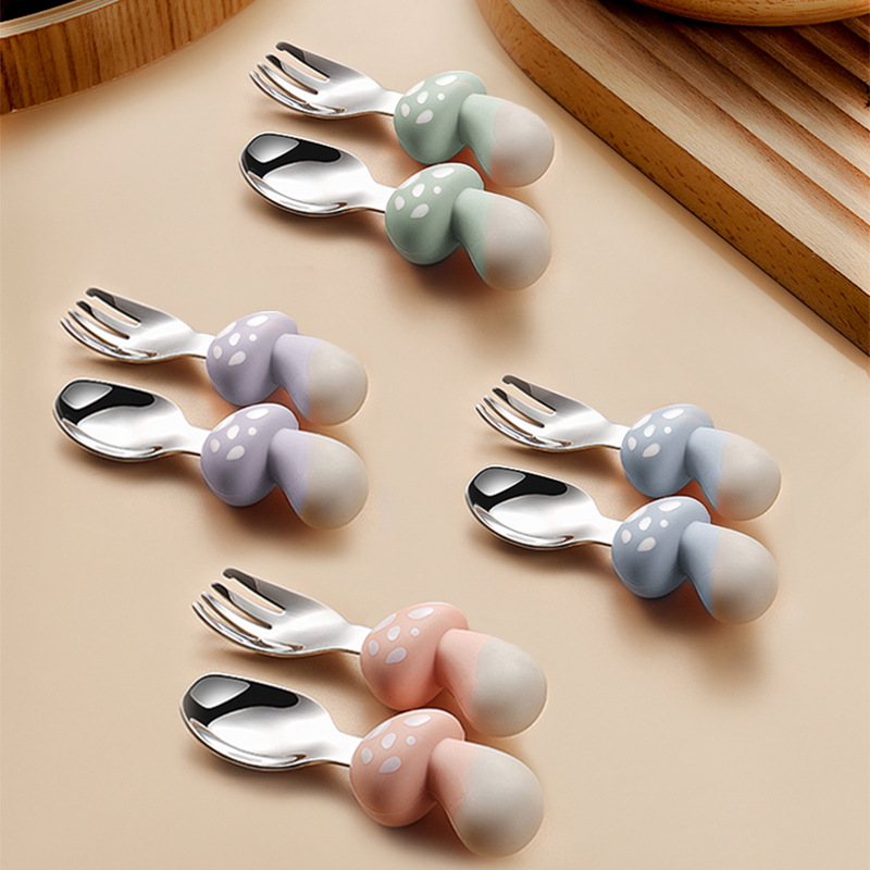 304 Stainless Steel Children's - Baby Food Eating ulasan dan harga