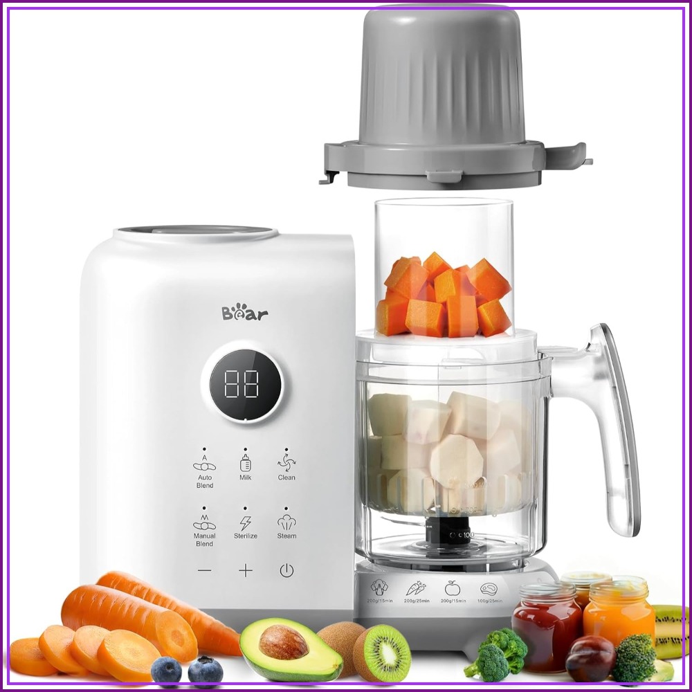 Baby Food Maker: 18.5oz Dual-L - Baby Food Maker And Steamer ulasan dan harga