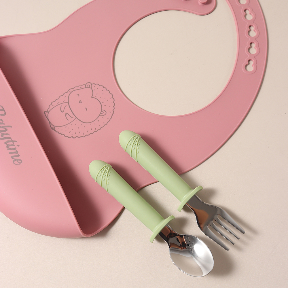 Custom Long Handle Silicone Sp - Baby Food Weaning ulasan dan harga