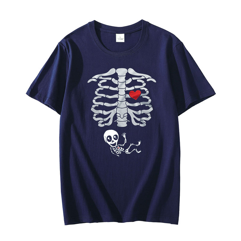 Maternity Halloween Skeleton T - Baby Food Intake ulasan dan harga