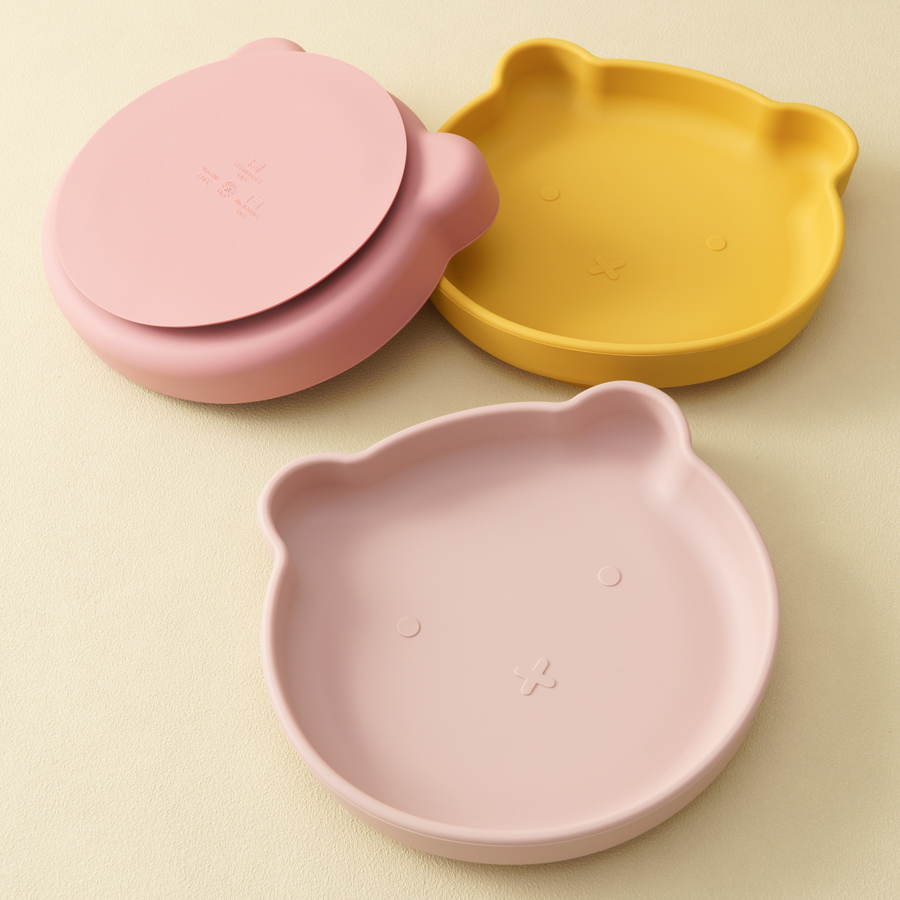 1PC Silicone Baby Dishes Sucti - Baby Food Eating ulasan dan harga