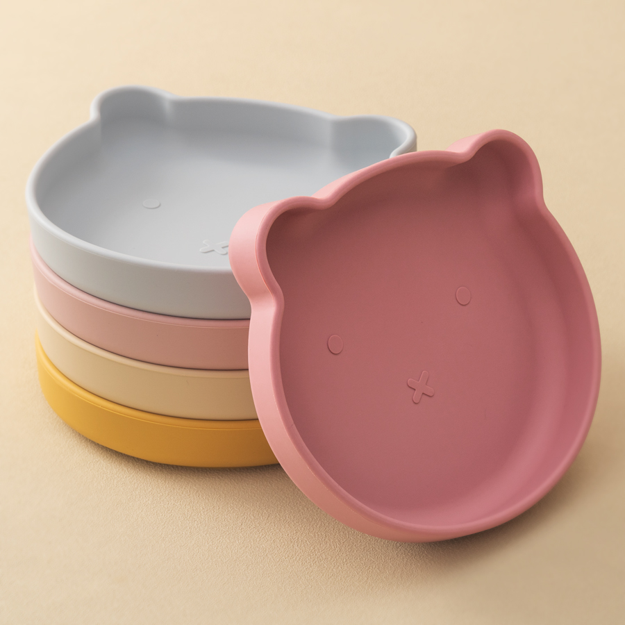1PC Silicone Baby Dishes Sucti - Baby Food Eating ulasan dan harga