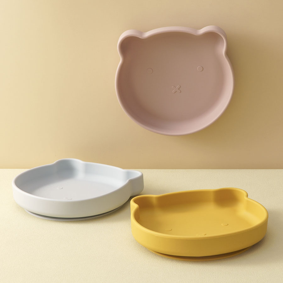 1PC Silicone Baby Dishes Sucti - Baby Food Eating ulasan dan harga