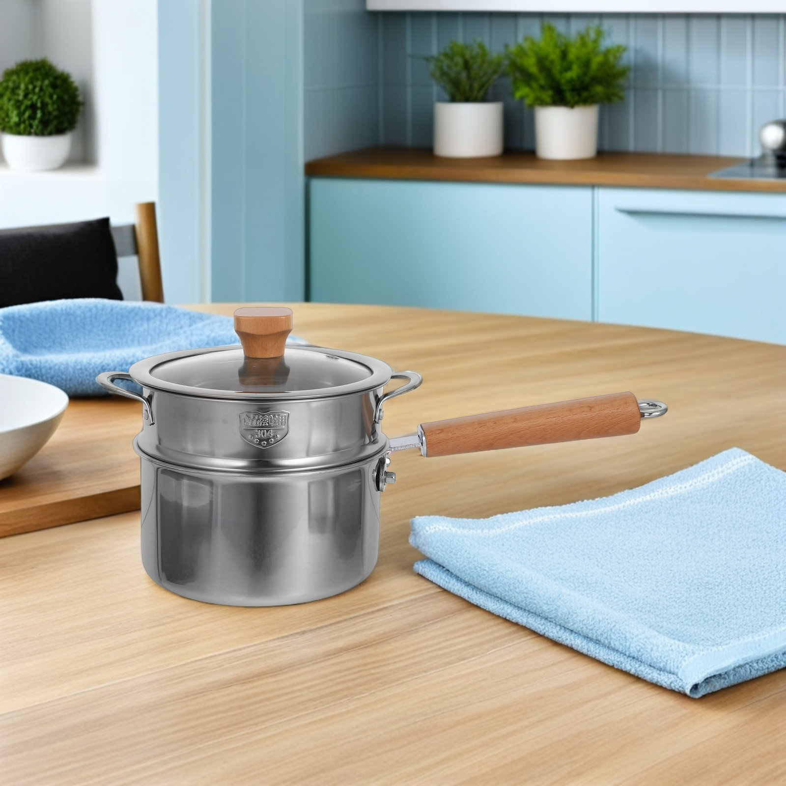 Stainless Steel Small Milk Pan - Baby Food Oil ulasan dan harga