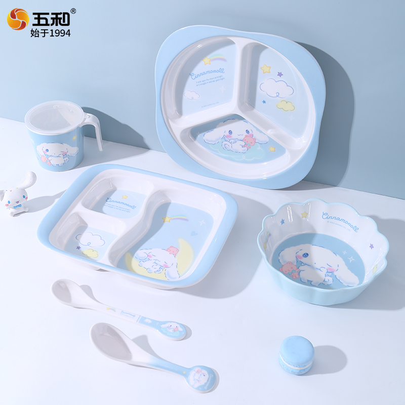 For Sanrio Tableware Anti Scal - Baby Food Eating ulasan dan harga