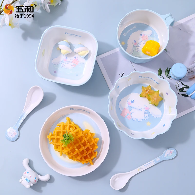 For Sanrio Tableware Anti Scal - Baby Food Eating ulasan dan harga