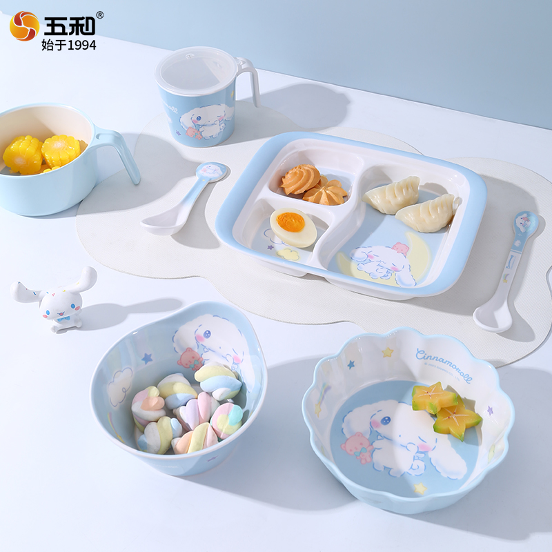 For Sanrio Tableware Anti Scal - Baby Food Eating ulasan dan harga