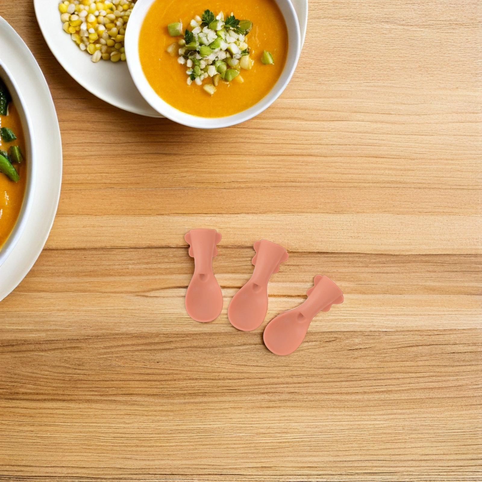 5Pcs Silicone Baby Feeding Spo - Baby Food Weaning ulasan dan harga