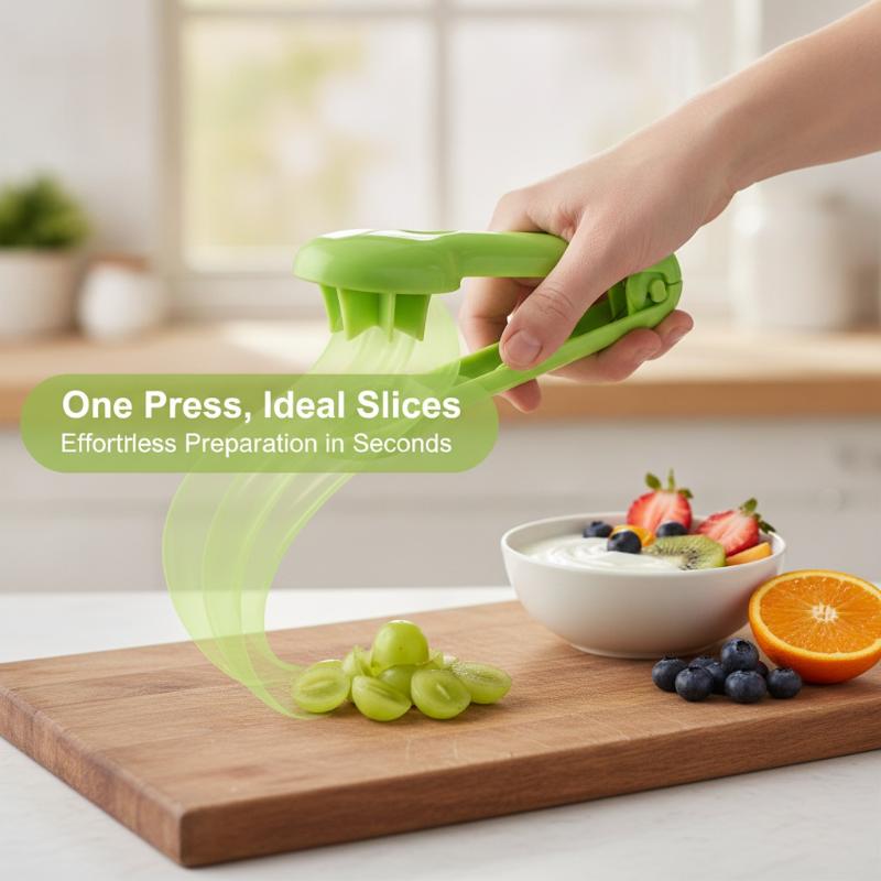 NEW 1Pc Food Grade Grape Slice - Baby Food With Iron ulasan dan harga