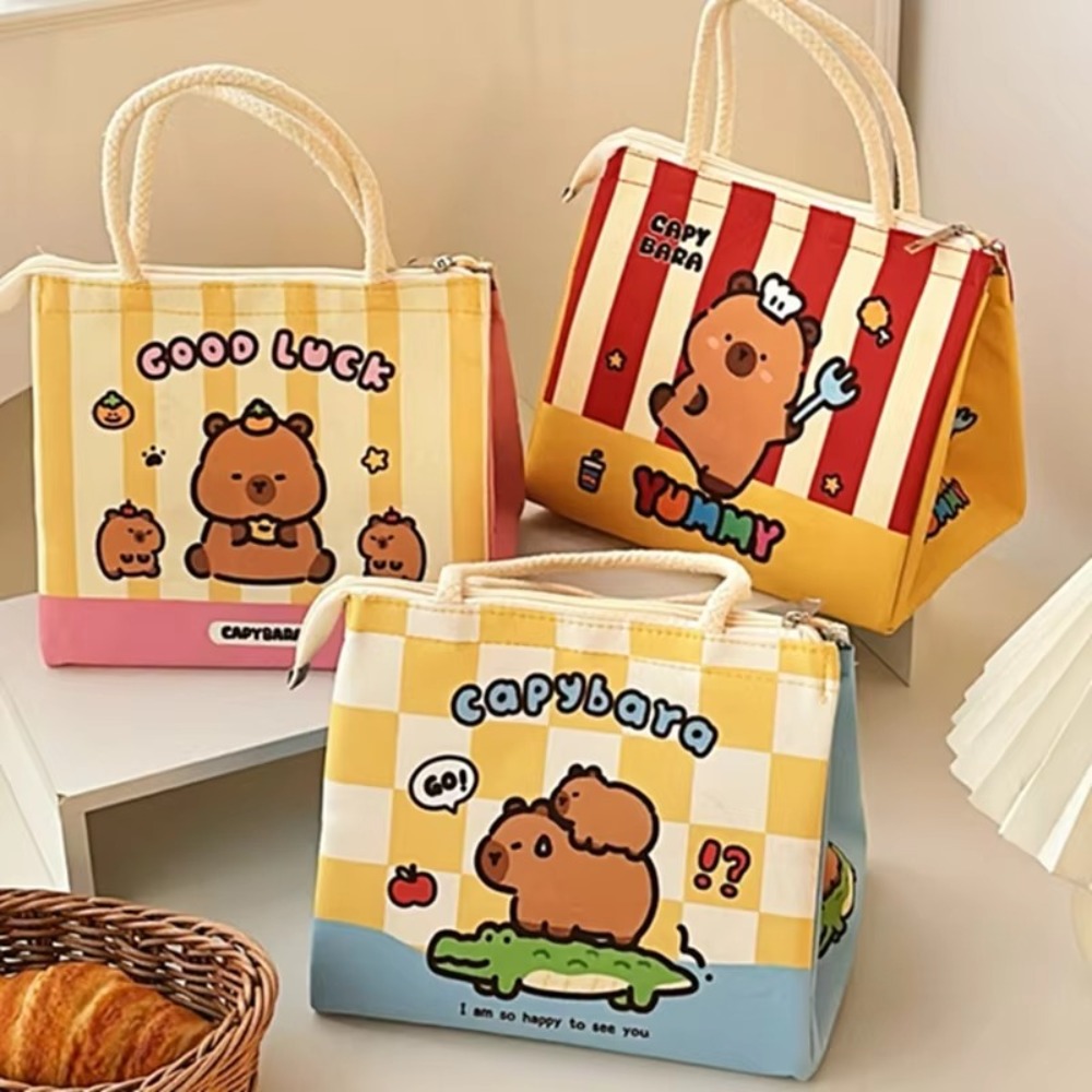 Kawaii Capybara Thermal Lunch  - Baby Food Zip Lock Bag ulasan dan harga