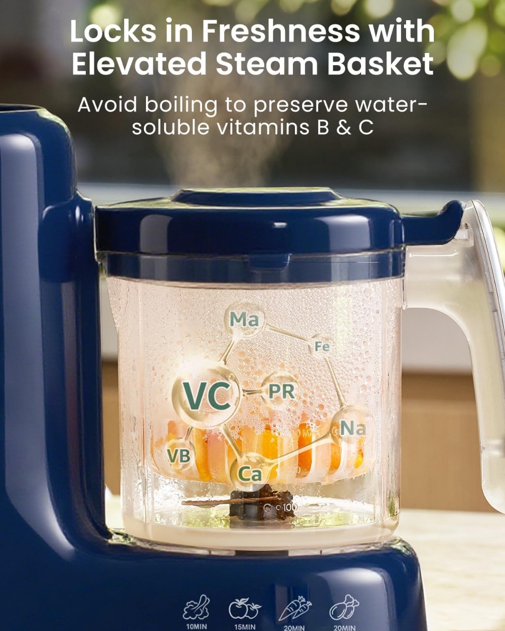 Baby Food Maker with Steam Bas - Baby Food Maker And Steamer ulasan dan harga
